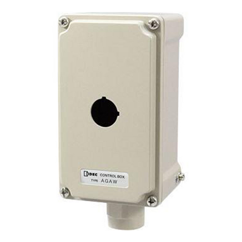 IDEC Control Box, 1-Hole, IP65 Model# AGAW211Y