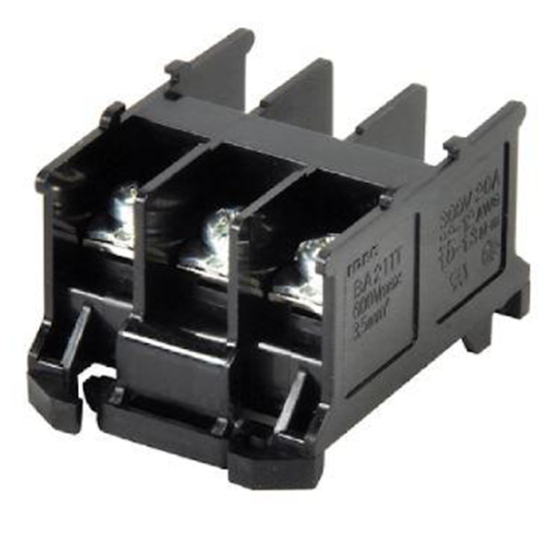 IDEC Terminal Block, 20A 3P 600V Model# BA211T-TK1681-2 – Zenith