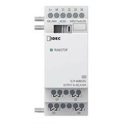 IDEC PLC Expansion Module, 4 Input 4 Output, 24VAC/DC Model# FL1F-M08D2R2