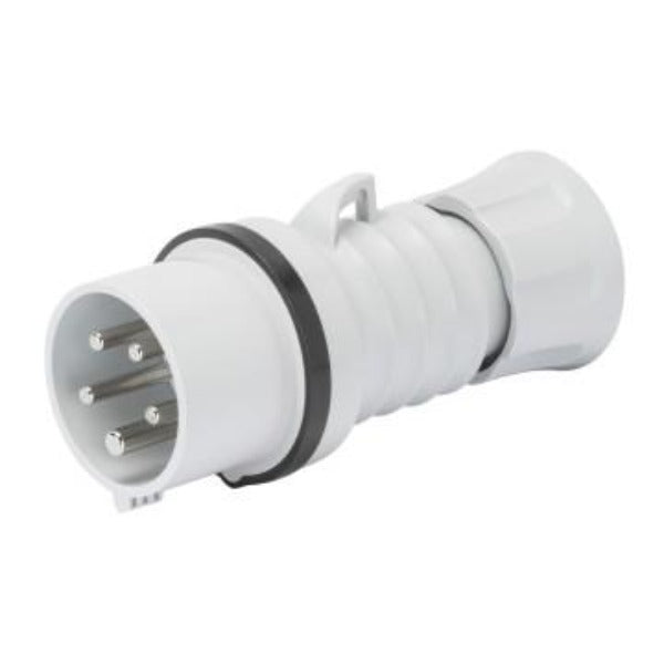 Gewiss Industrial Plug Straight HP - P44/IP54 - 3P+E 32A 480-500V 50/60HZ -Model# GW 60 021H