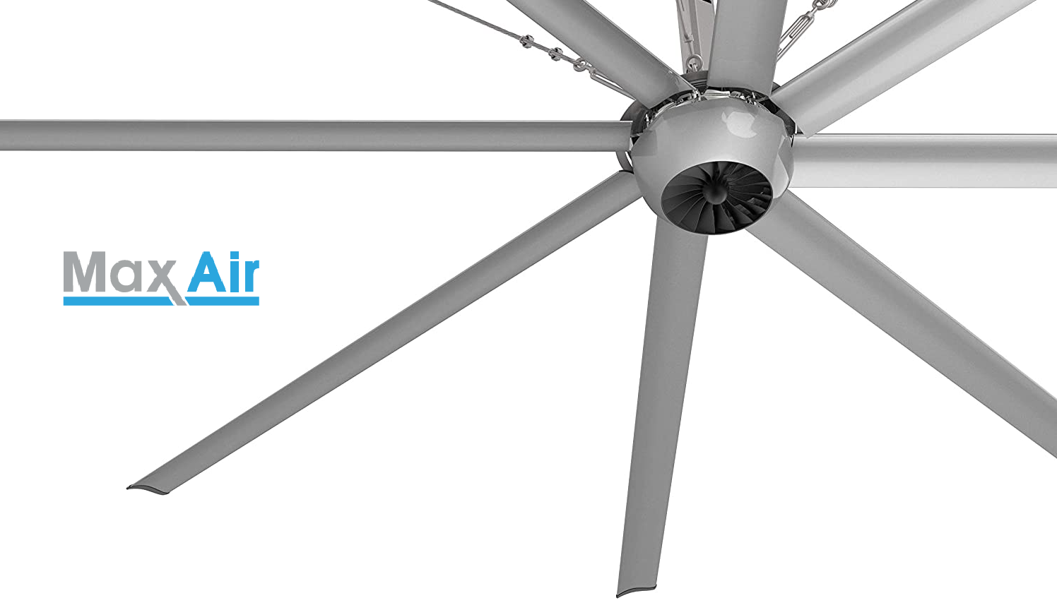 MaxAir HVLS Ceiling Fan 4.2 meter Diameter Model IND42 1PH