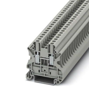 Phoenix Contact Terminal Block. Clipline Series, Cable Size: 0.14→6mm², Wire Size 26 →10 AWG Model# 3044102