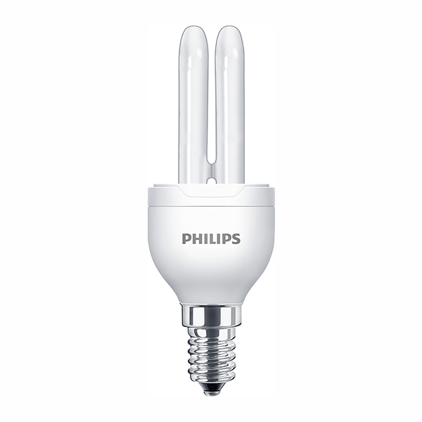 Philips CFL Lamp  8 Watts E14 4000K Model# L-PHI-LMP-00165