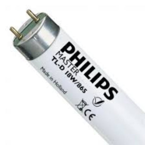 Philips T8 Lamp TL-D 18W/865 Cool Daylight Model# L-PHI-LMP-00195