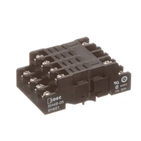 IDEC Relay Socket, 14 Pin, 4 Pole 10A Model# SH4B-05C