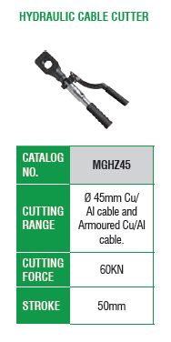 McGill Hydraulic Cable Cutter Model# MGHZ45