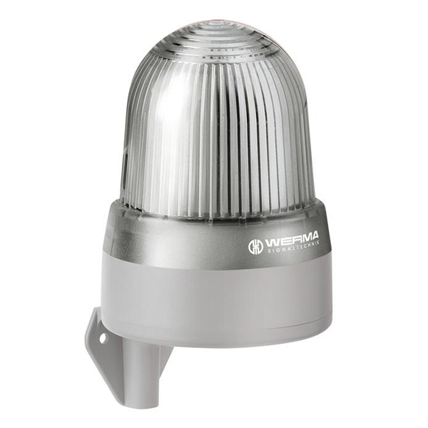 Werma LED Siren 32 tone 115-230VAC CLEAR Model# 433.400.60