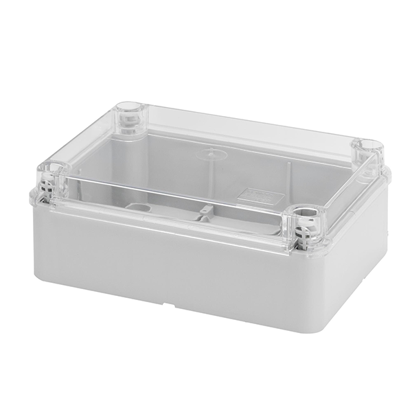 GEWISS Electrical Junction Box Transparent Clear Lid 240X190X90 IP56 M ...