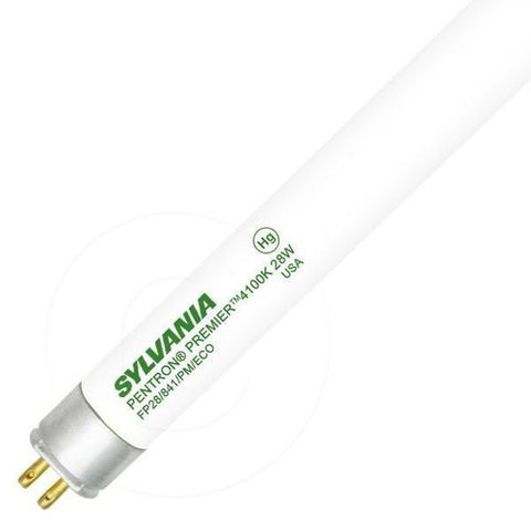 Sylvania Lamp- Flourescent 28W T5 Cool White Model# FP28/841/PM/ECO
